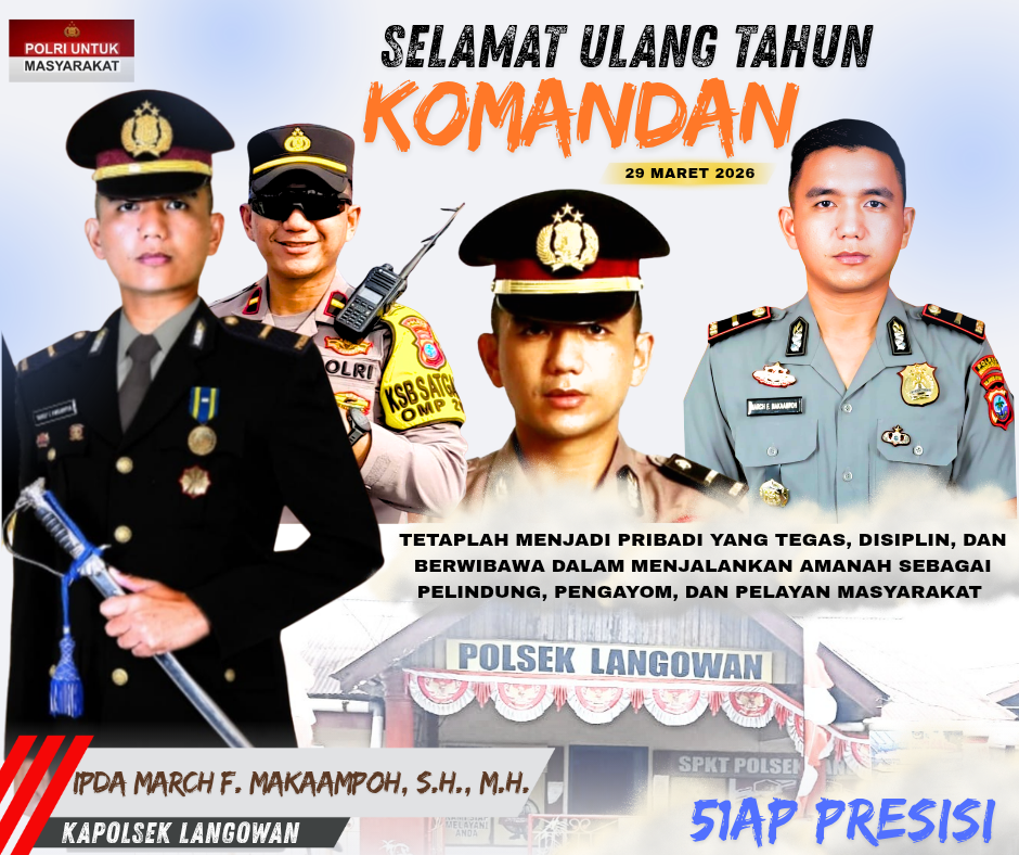 SELAMAT ULANG TAHUN KOMANDAN